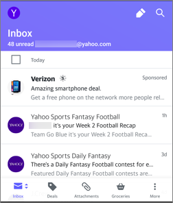 how to sign out of yahoo mail app